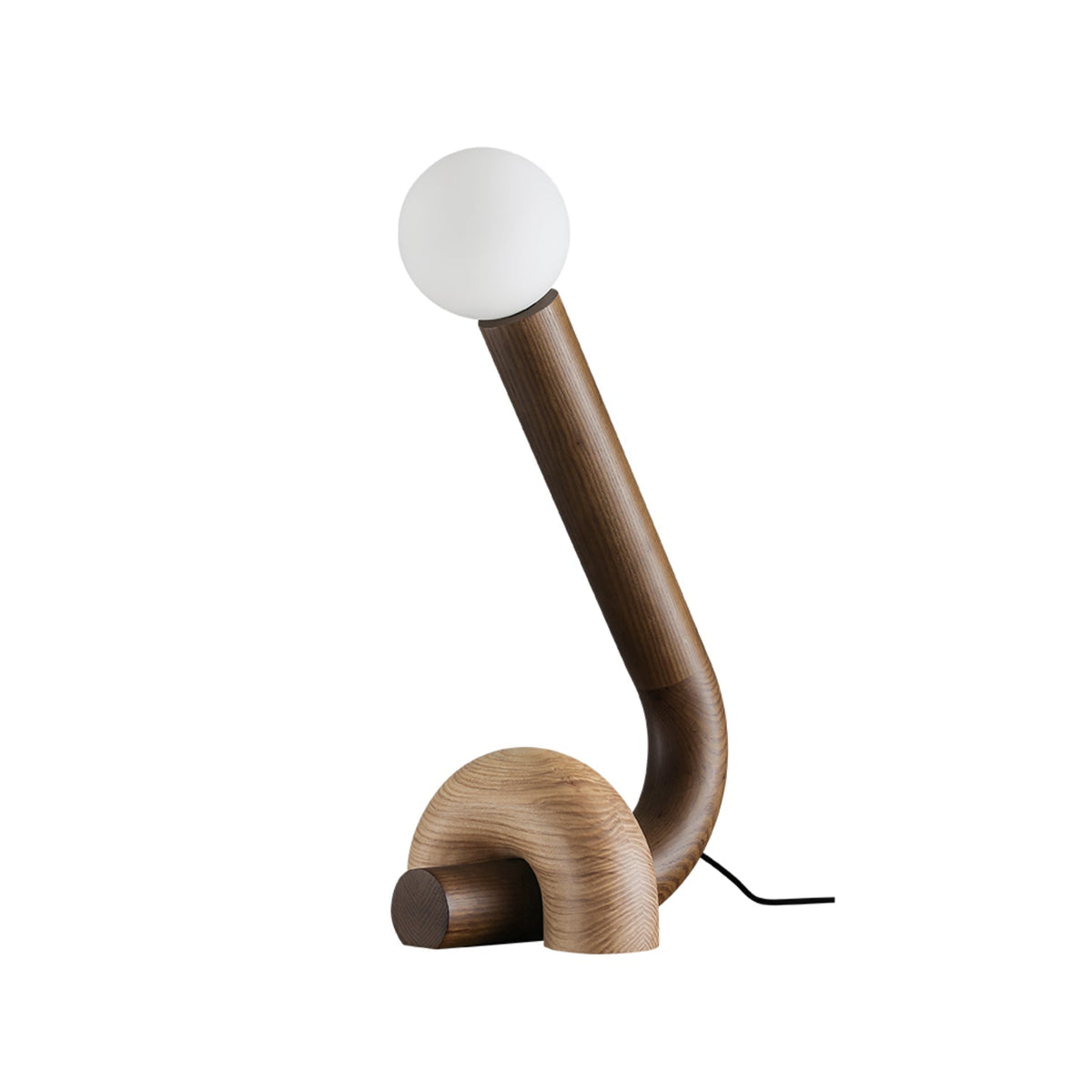 Arcus lámpara de mesa de madera