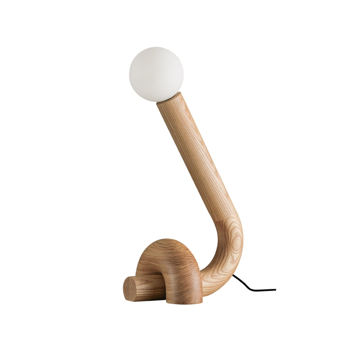 Arcus lámpara de mesa de madera