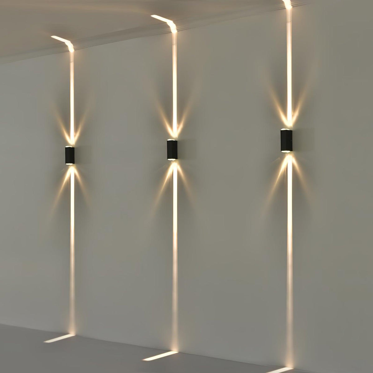 Caliraine aplique de pared moderno minimalista cilíndrico exterior