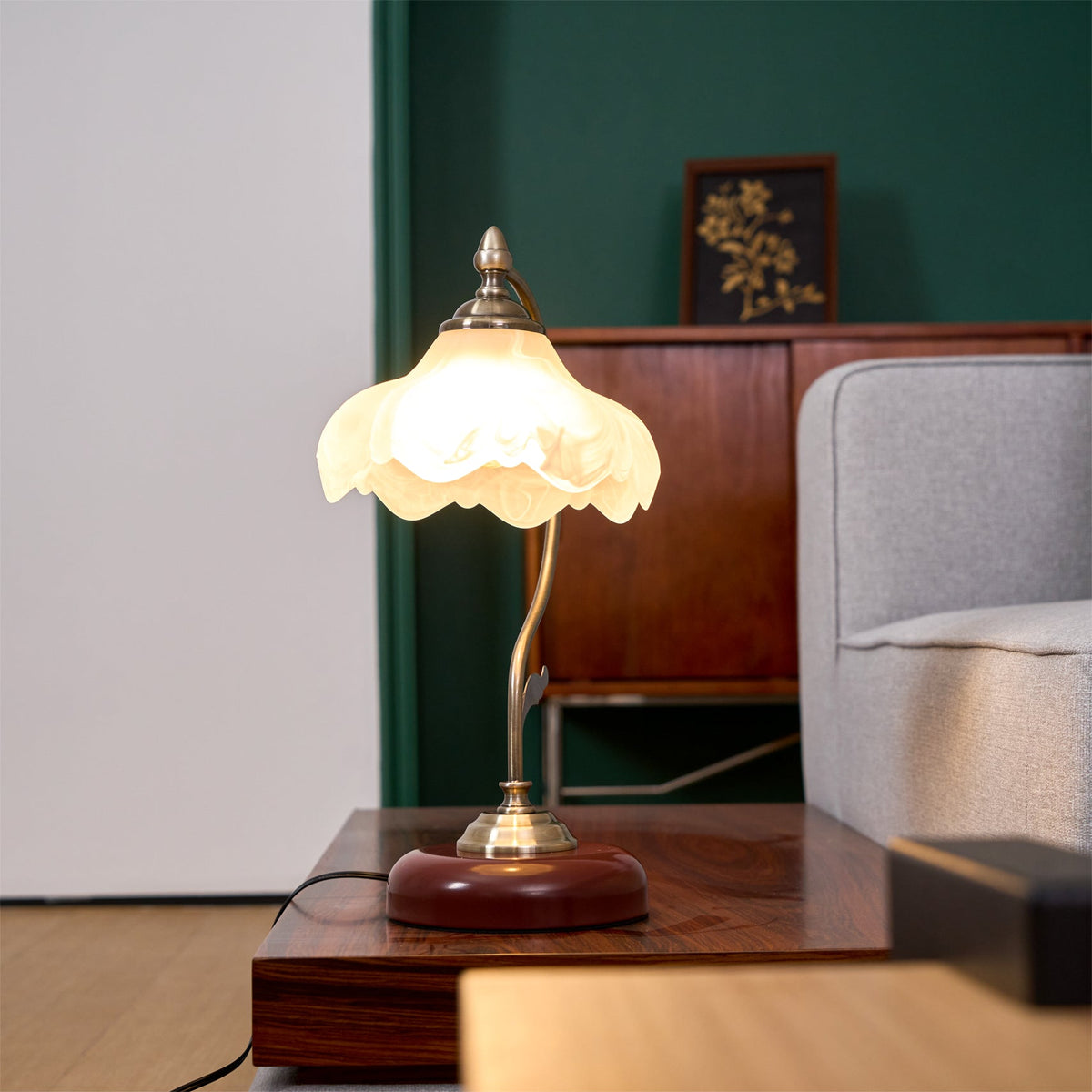 Sleay lámpara de mesa cerámica Vintage