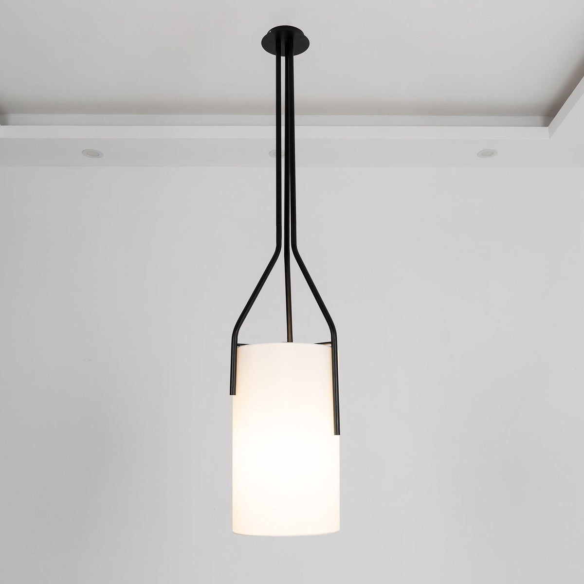 Cex lámpara de araña LED 3-luces latón moderna
