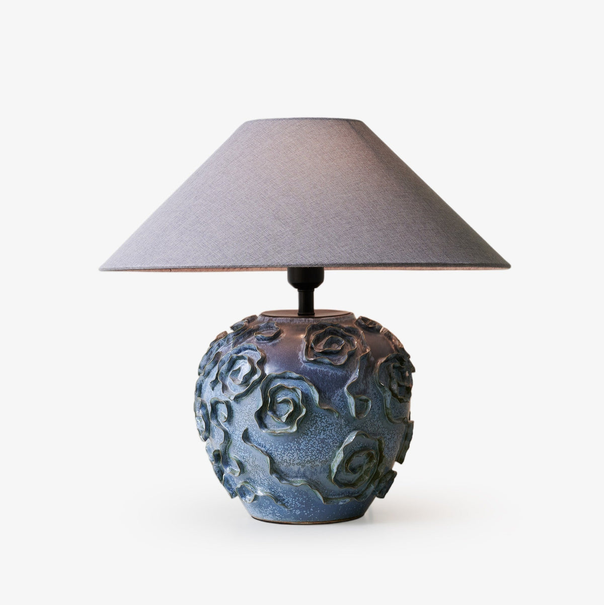 Brian lámpara de mesa vintage de cerámica