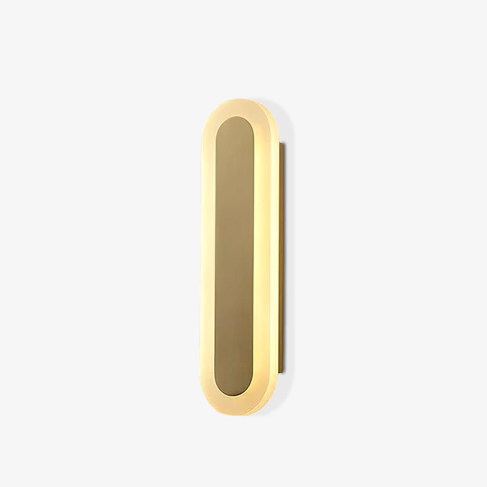 Solanelle aplique de pared moderno minimalista de latón