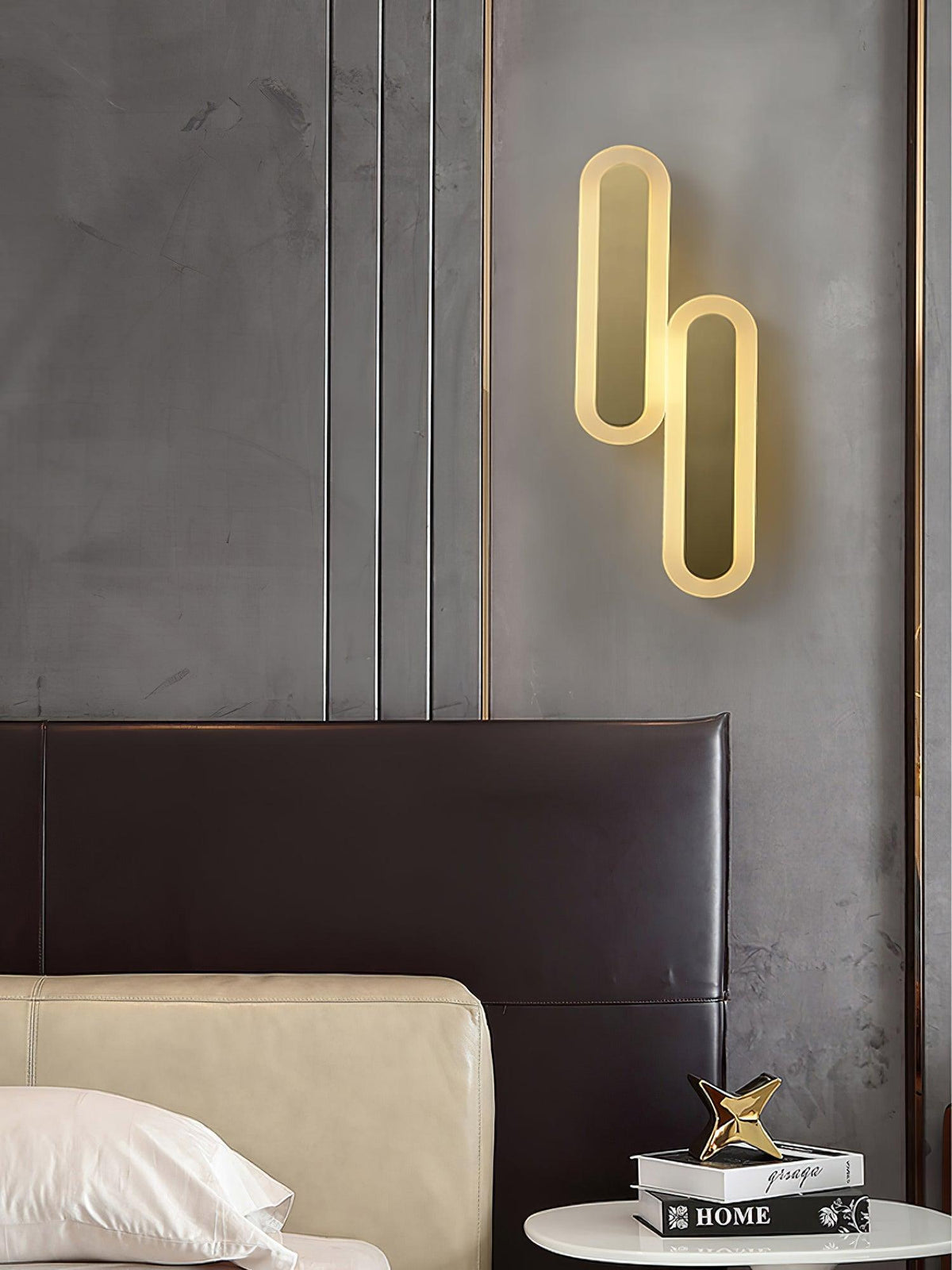 Solanelle aplique de pared moderno minimalista de latón