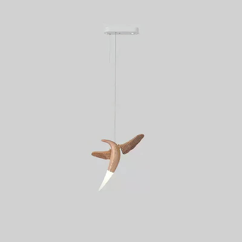 Elsilor lámpara colgante Avian-Inspired de madera
