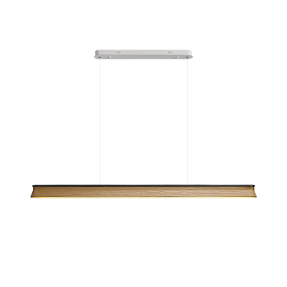 Aldeette lámpara colgante viga de madera minimalista