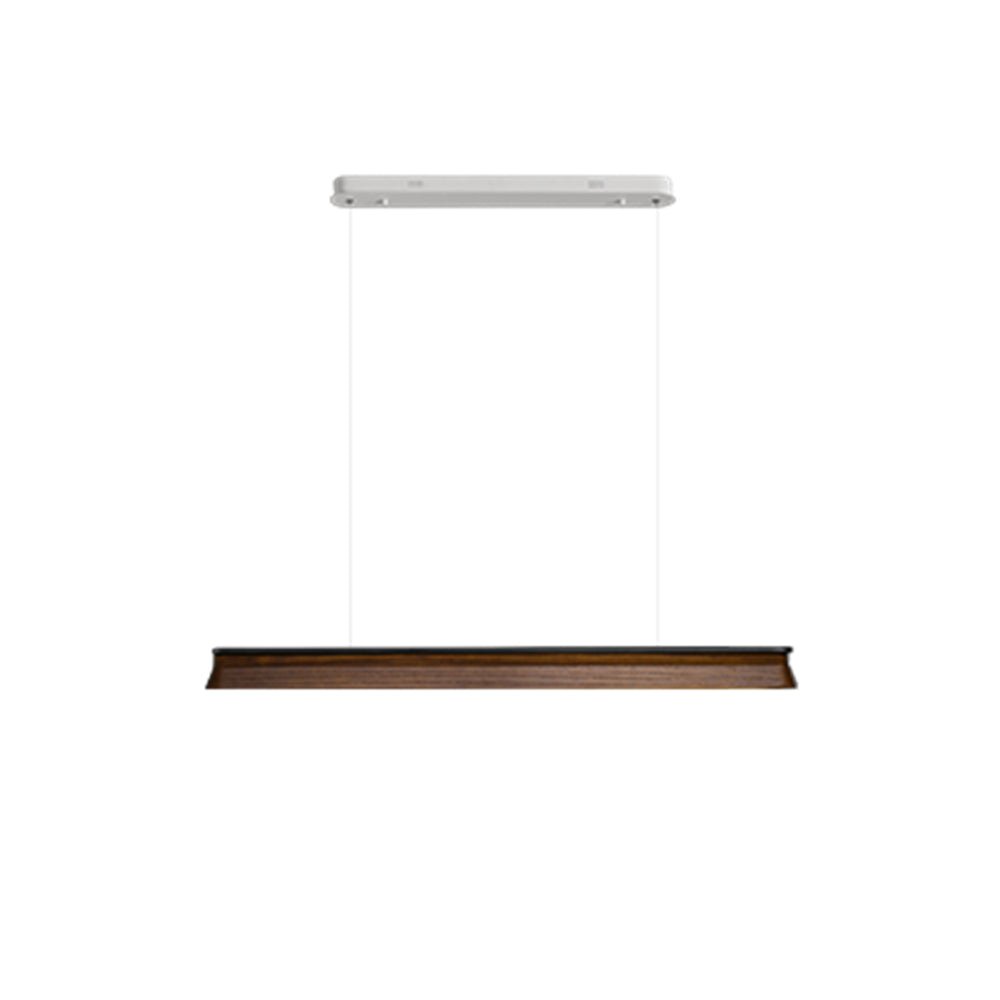 Aldeette lámpara colgante viga de madera minimalista