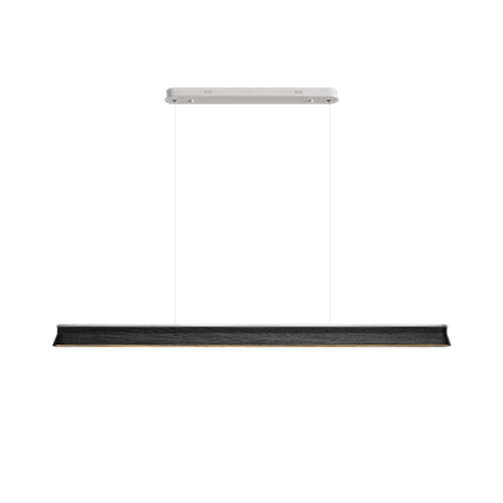 Aldeette lámpara colgante viga de madera minimalista