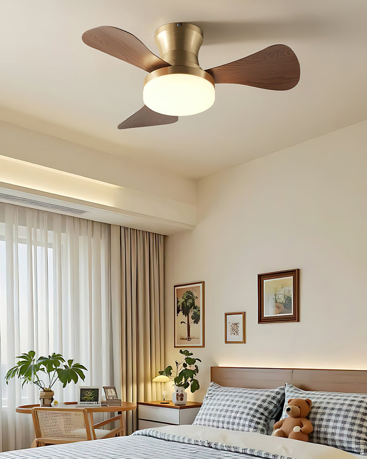 Brennan ventilador de techo con luz