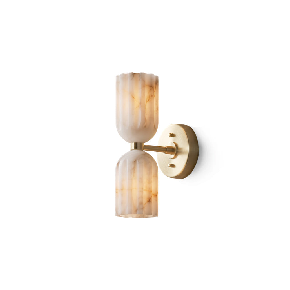 Amber aplique de pared alabastro