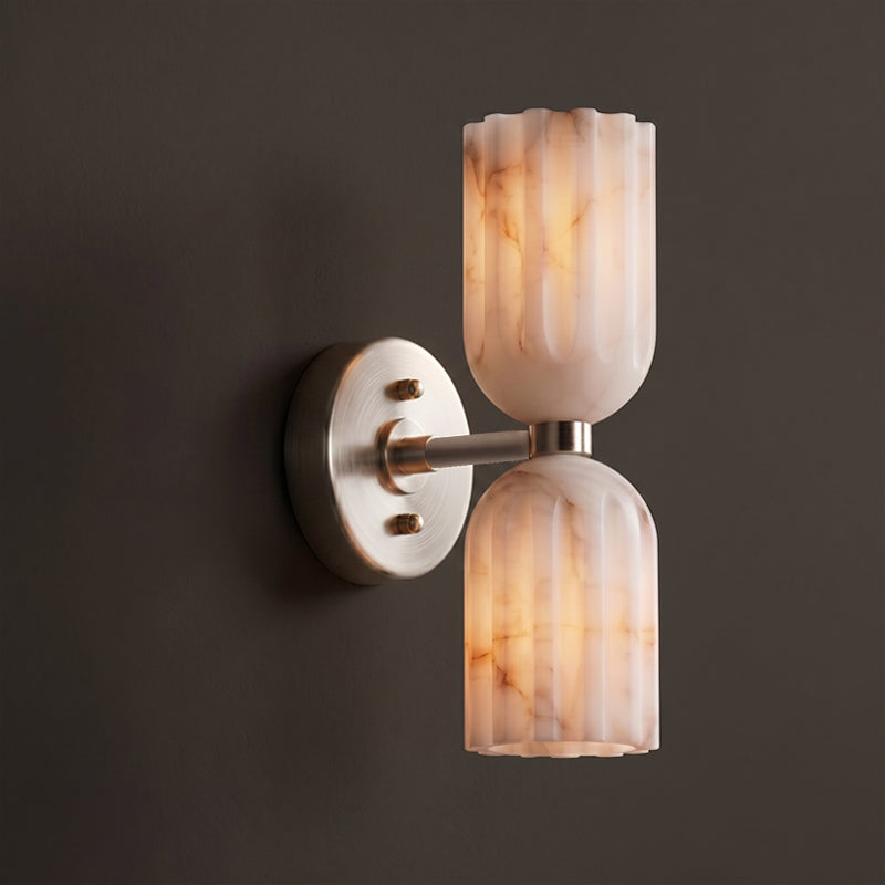 Amber aplique de pared alabastro