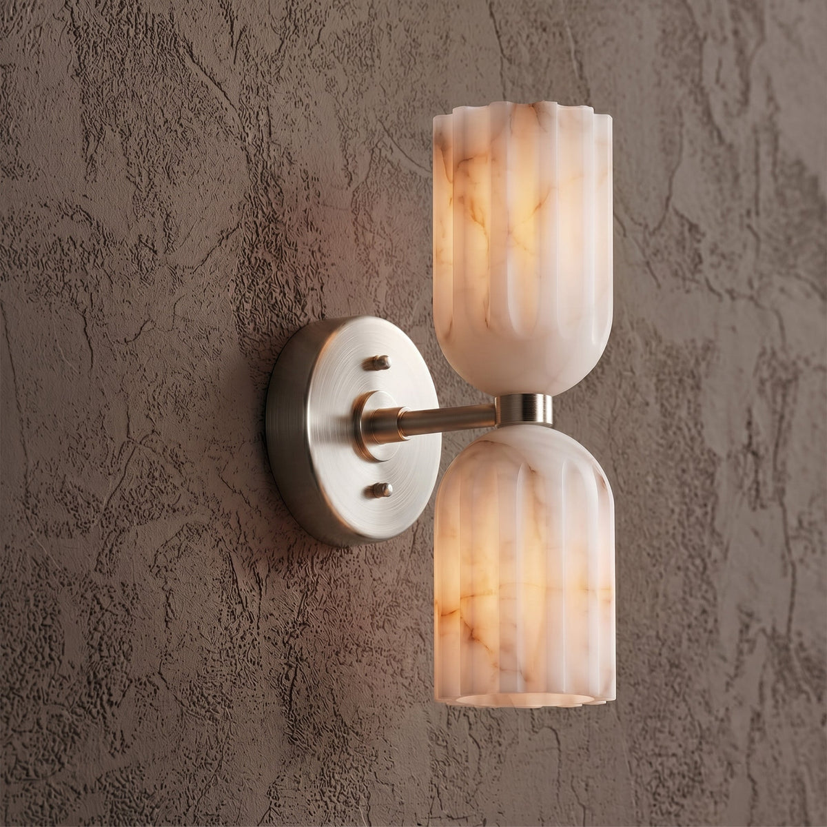 Amber aplique de pared alabastro