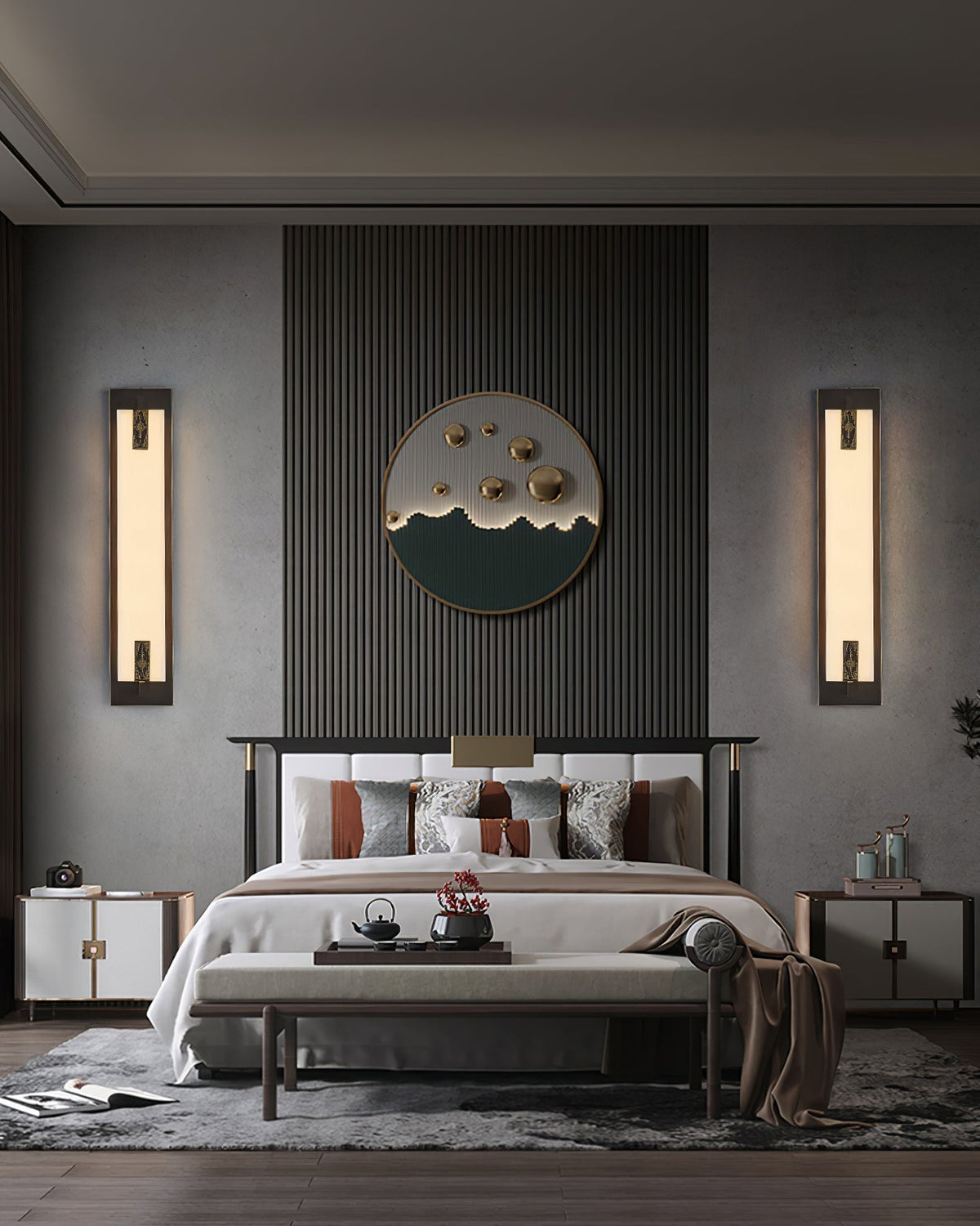 Kelen aplique de pared alabastro Estilo 4