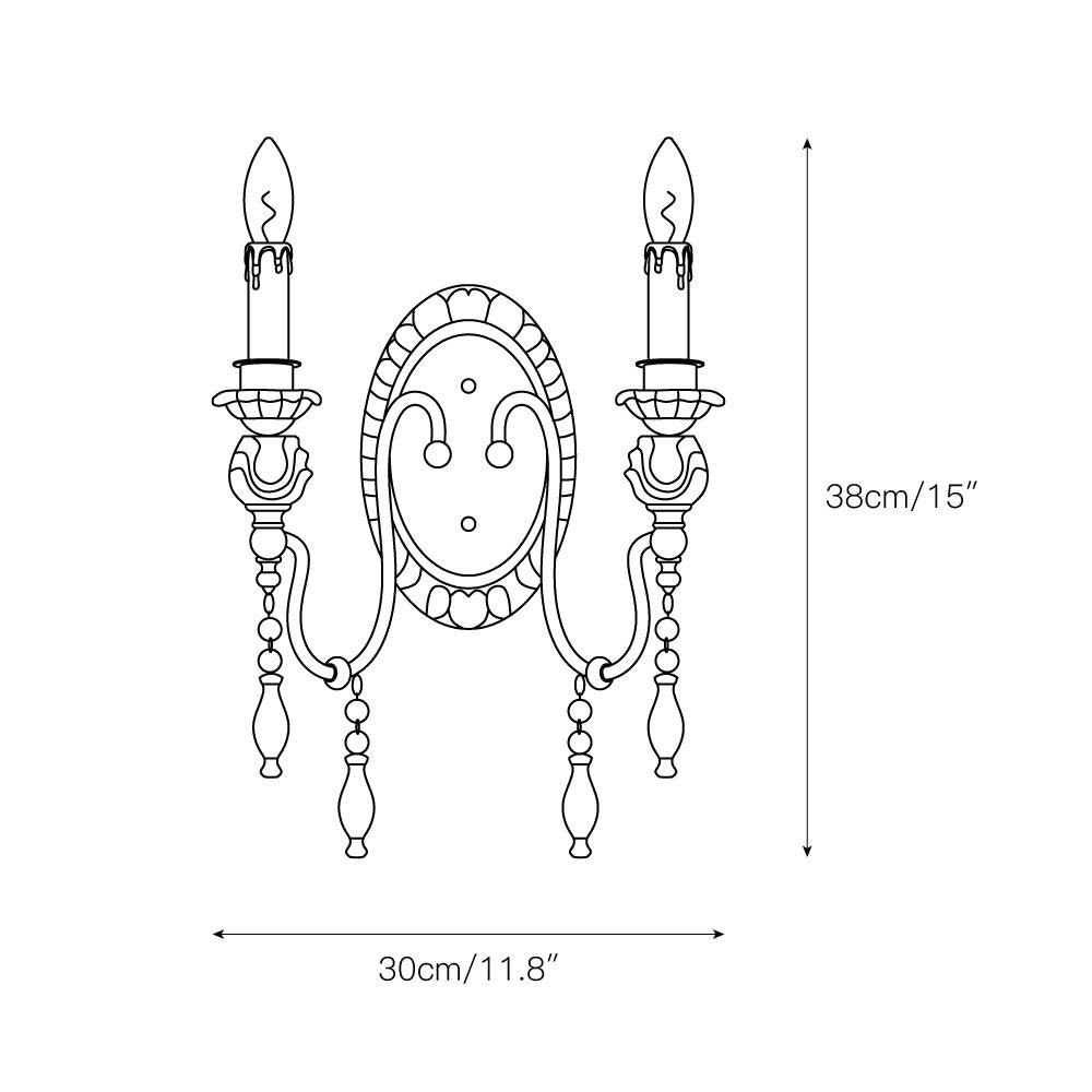 Terialaria aplique de pared