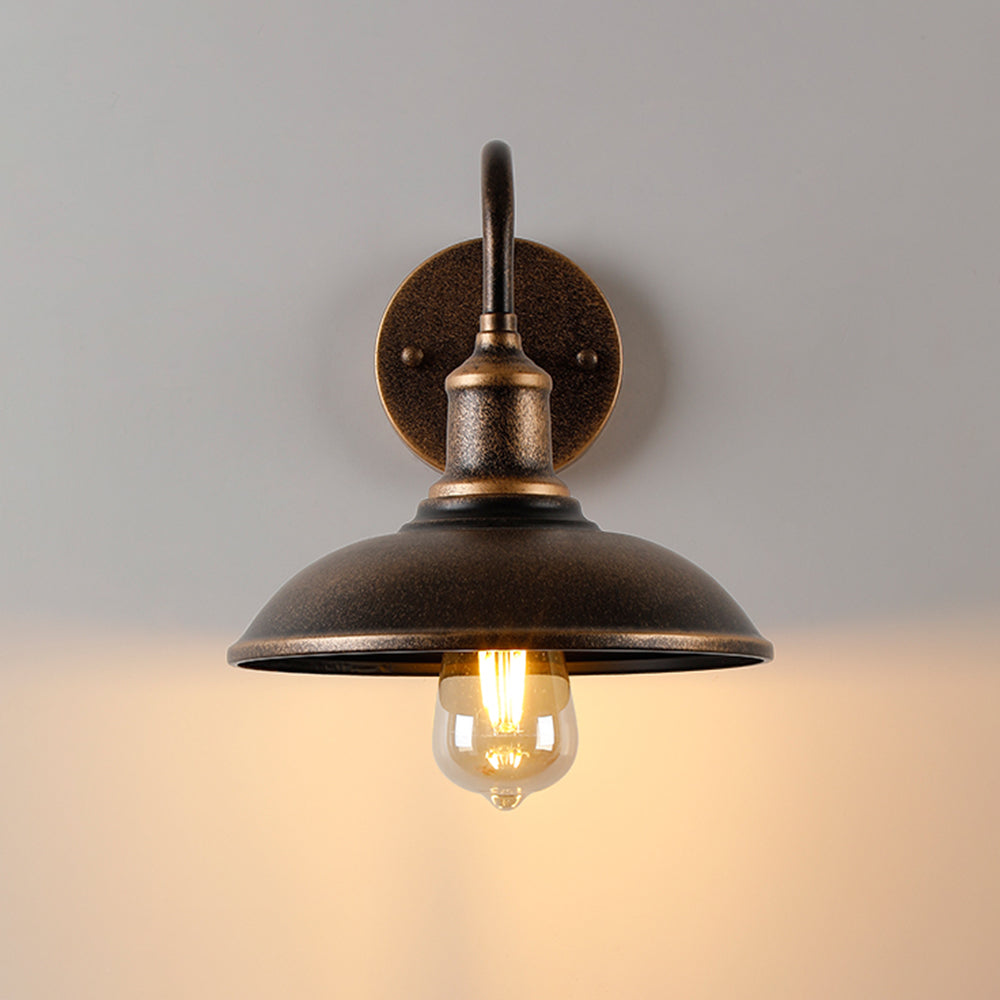 Ray Aplique de Pared Vintage Cúpula LED Bronce