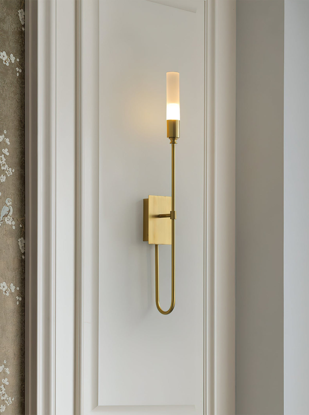 Yvori aplique de pared con doble varilla minimalista