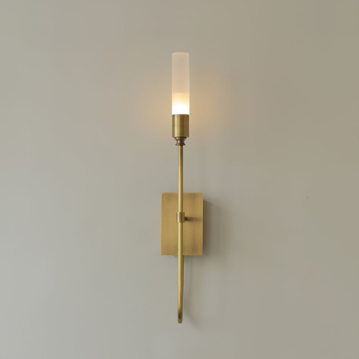 Yvori aplique de pared con doble varilla minimalista