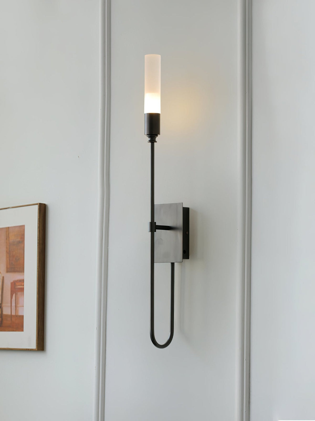 Yvori aplique de pared con doble varilla minimalista