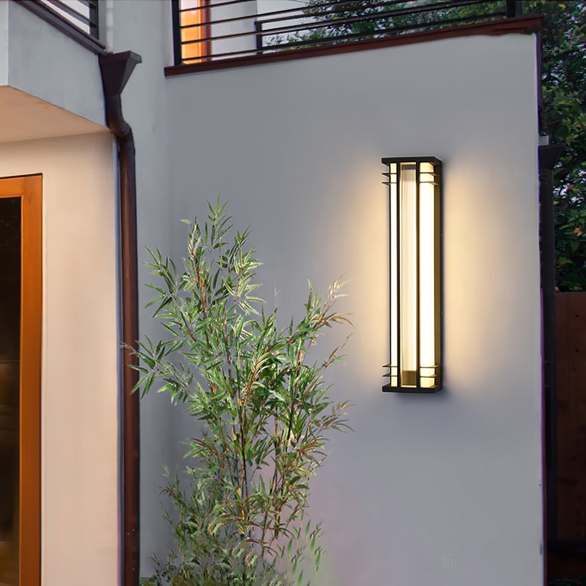 Nevenor aplique de pared doble eje exterior único
