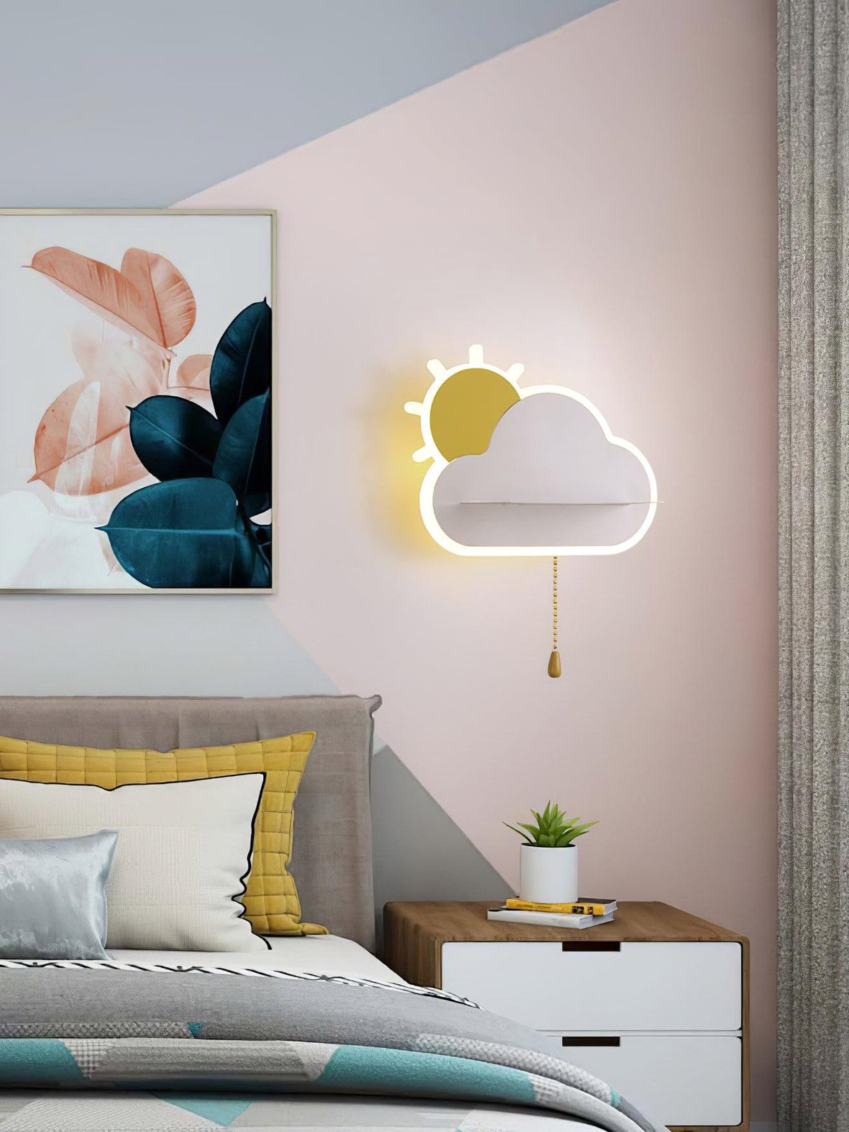 Cura aplique de pared Dreamier nube Art
