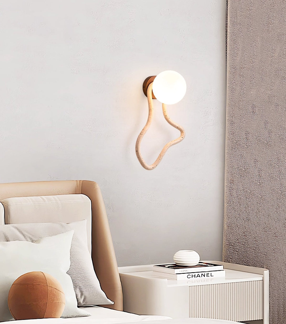 Meldox aplique de pared travertino