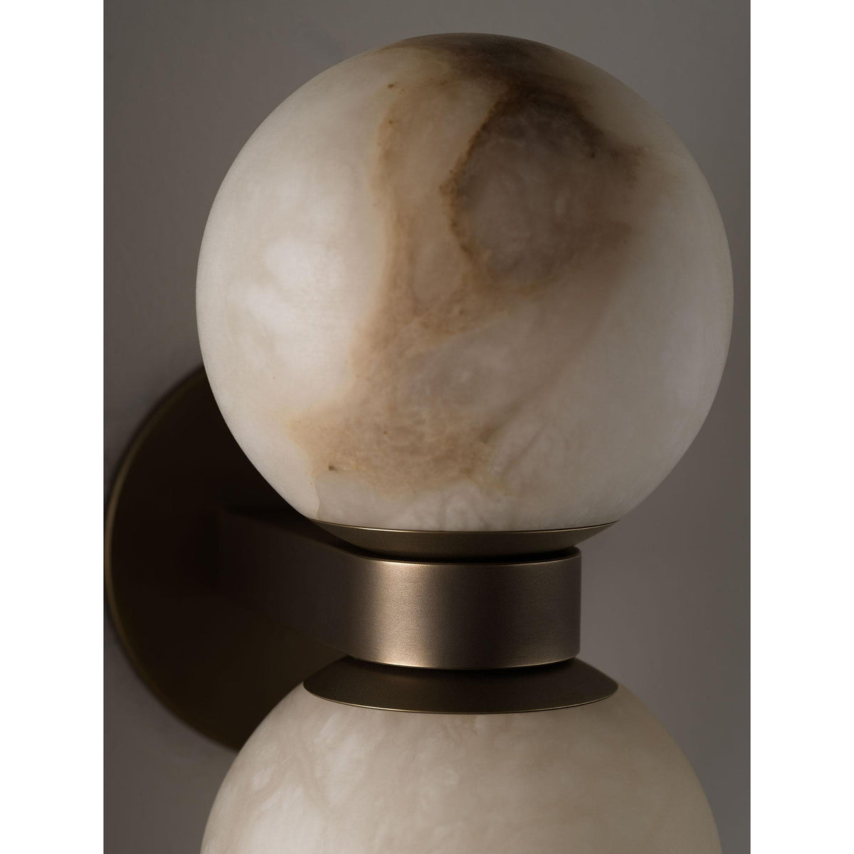 Lush alabastro aplique de pared esfera