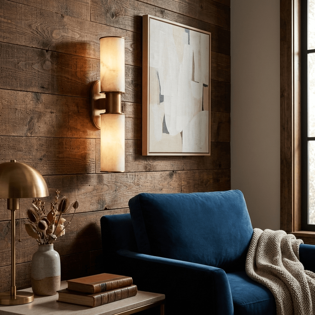 Velmora aplique de pared alabastro