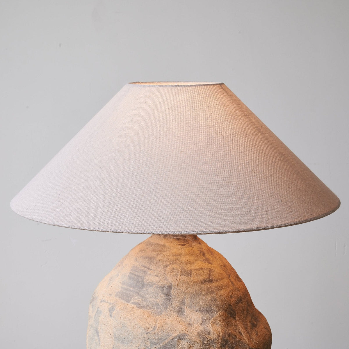 Terierelia cerámica lámpara de mesa wabi-sabi Terracota & Beige