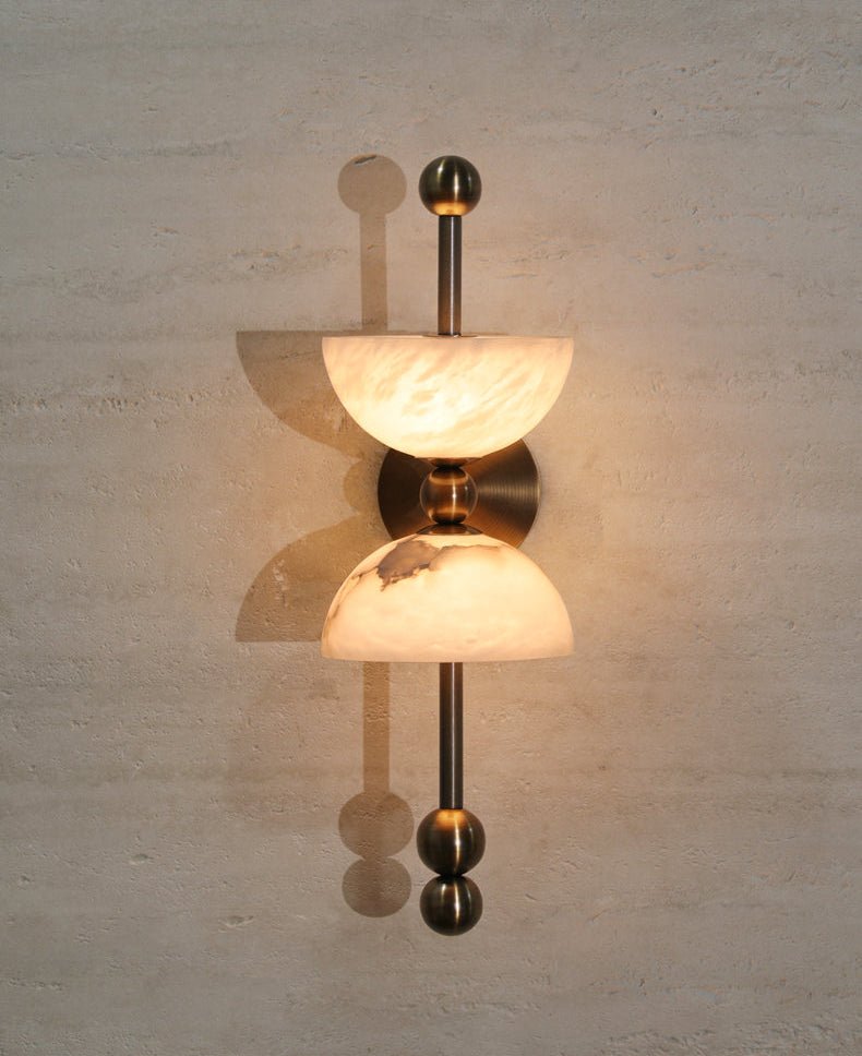 Seraphin aplique de pared en alabastro
