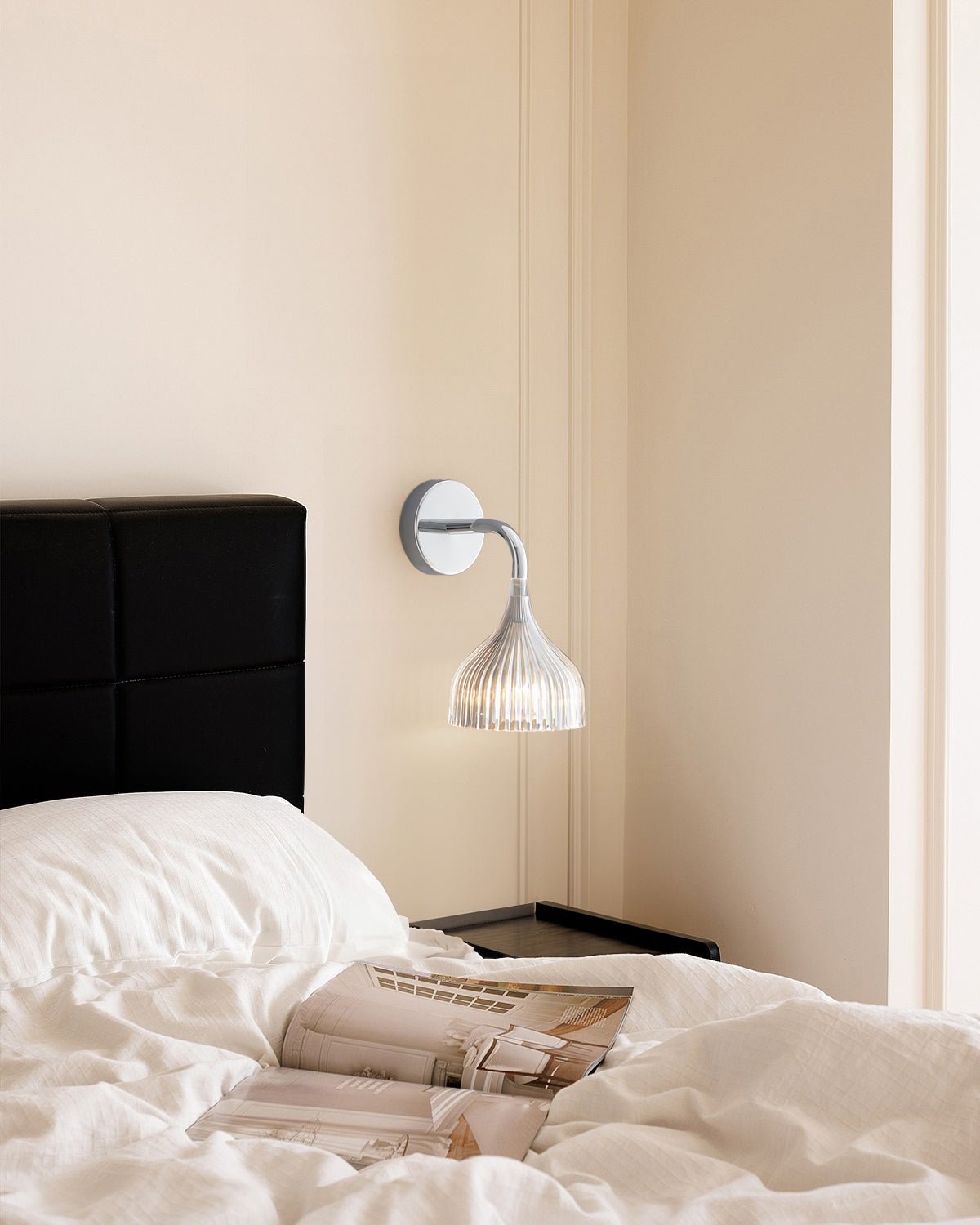 Aurzorus aplique de pared moderno minimalista de plástico