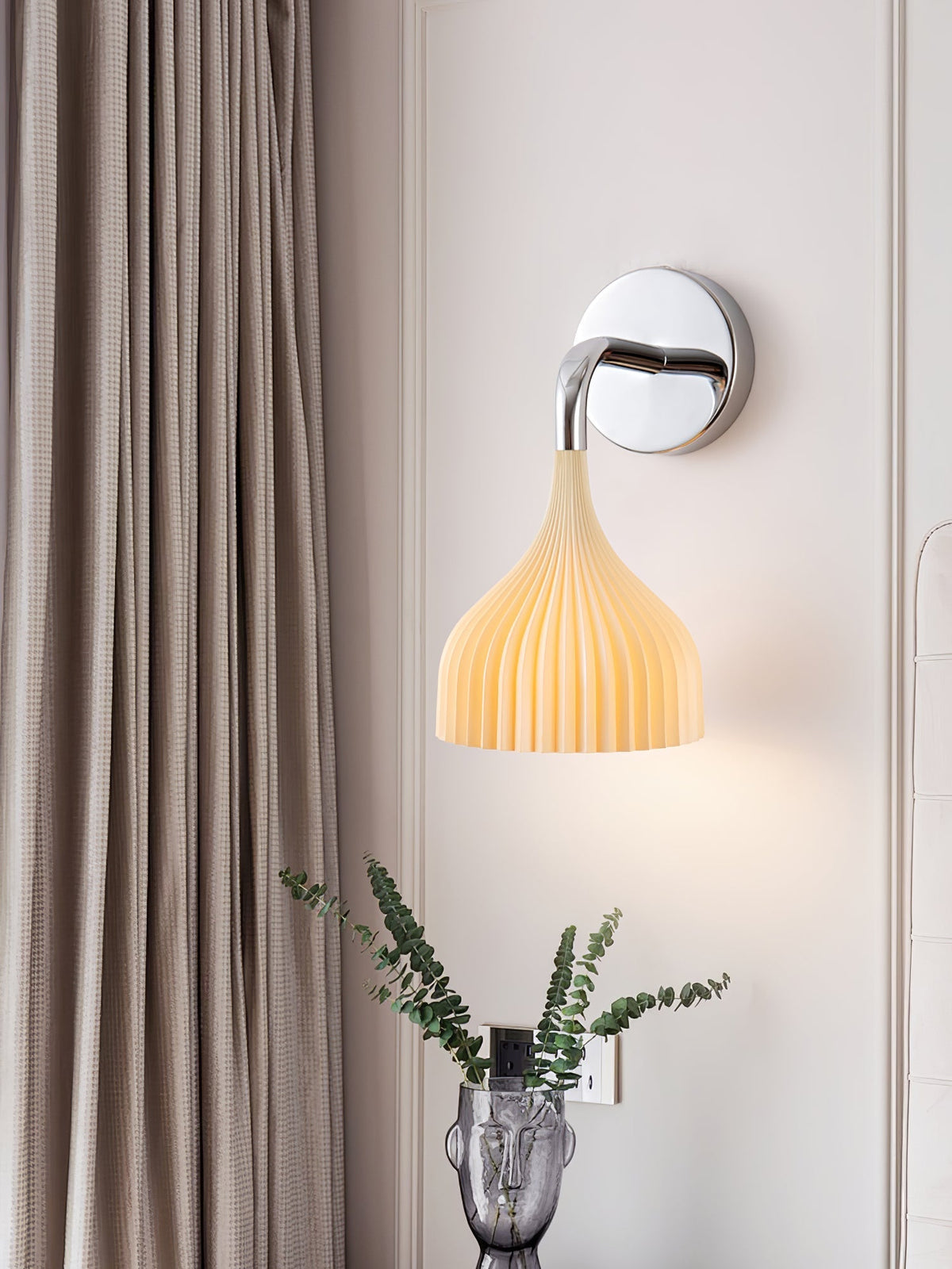 Aurzorus aplique de pared moderno minimalista de plástico