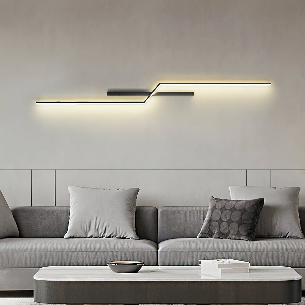 Iraeir Aplique de pared Minimalista