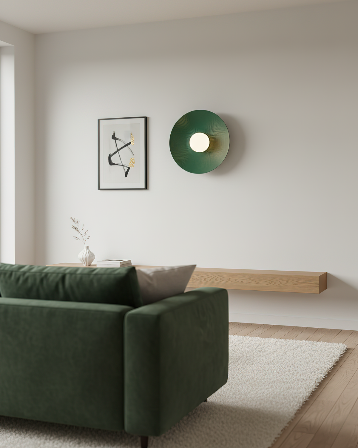 Cirisise aplique de pared Coil