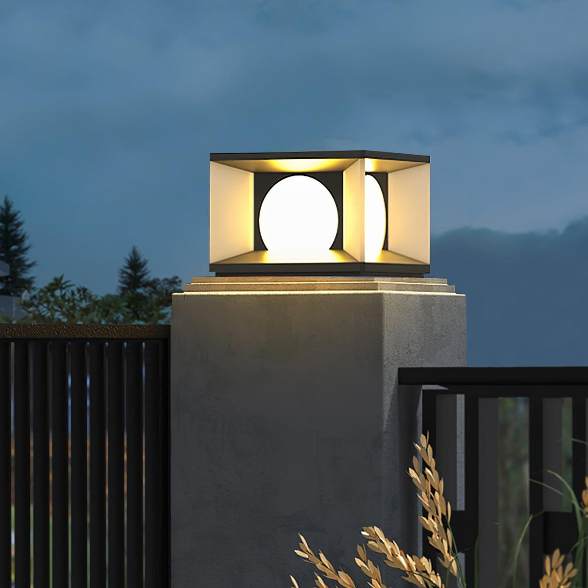 Joshun luminaria exterior moderna
