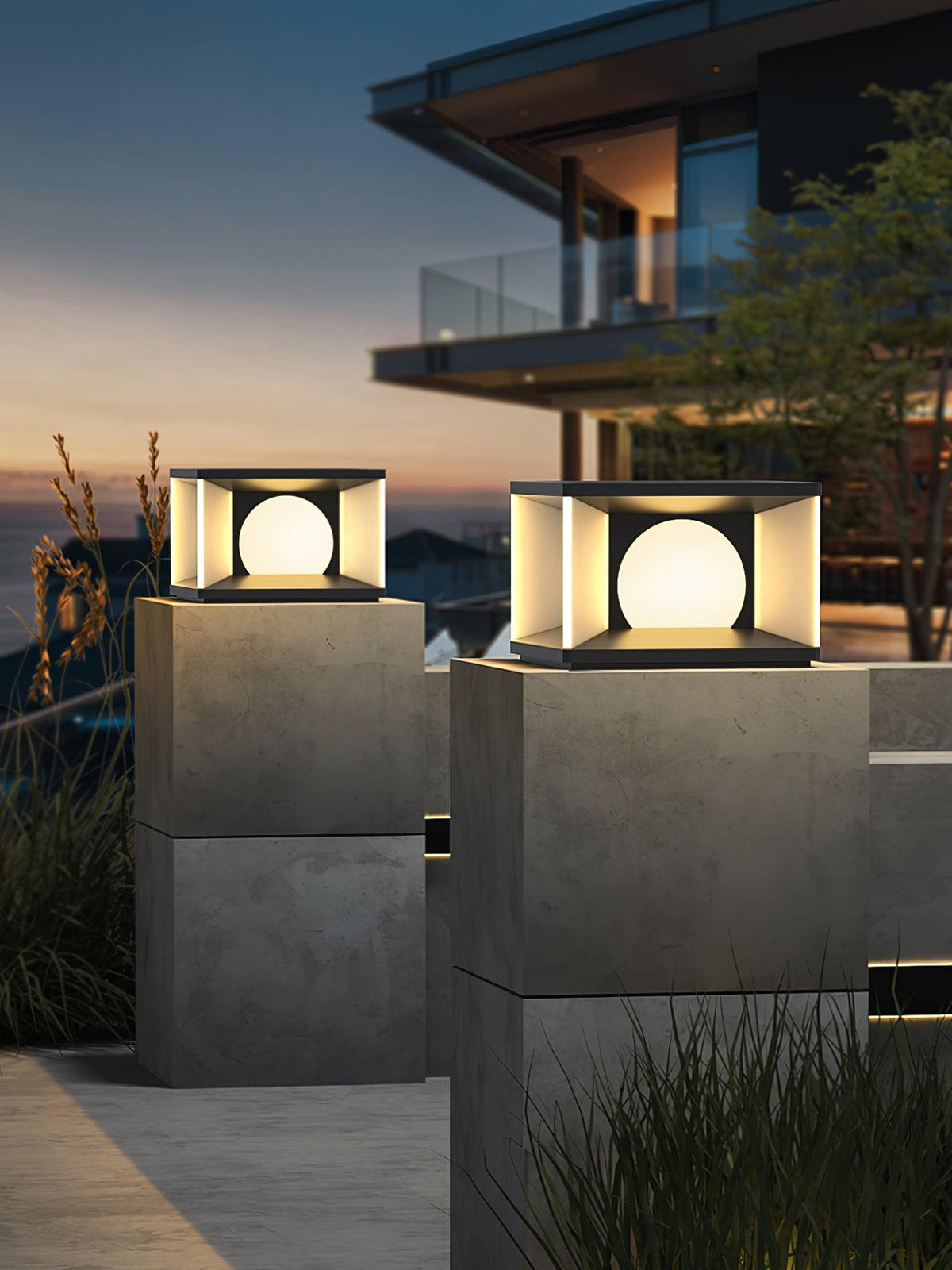 Joshun luminaria exterior moderna
