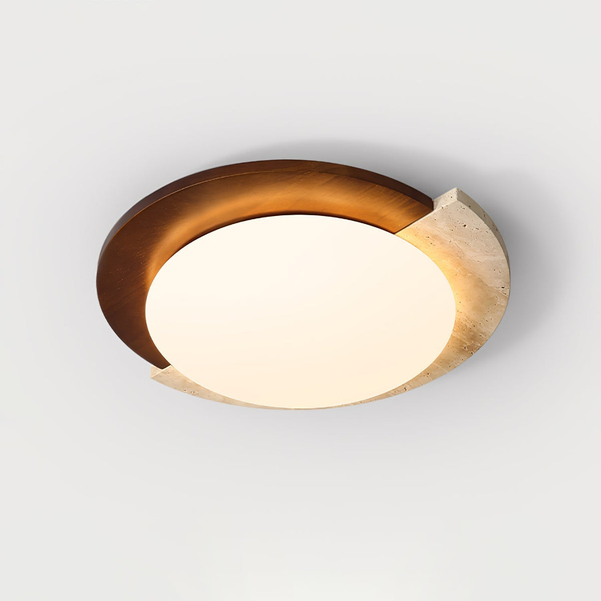 Ivnoran Luz de Techo Moderna de Travertino