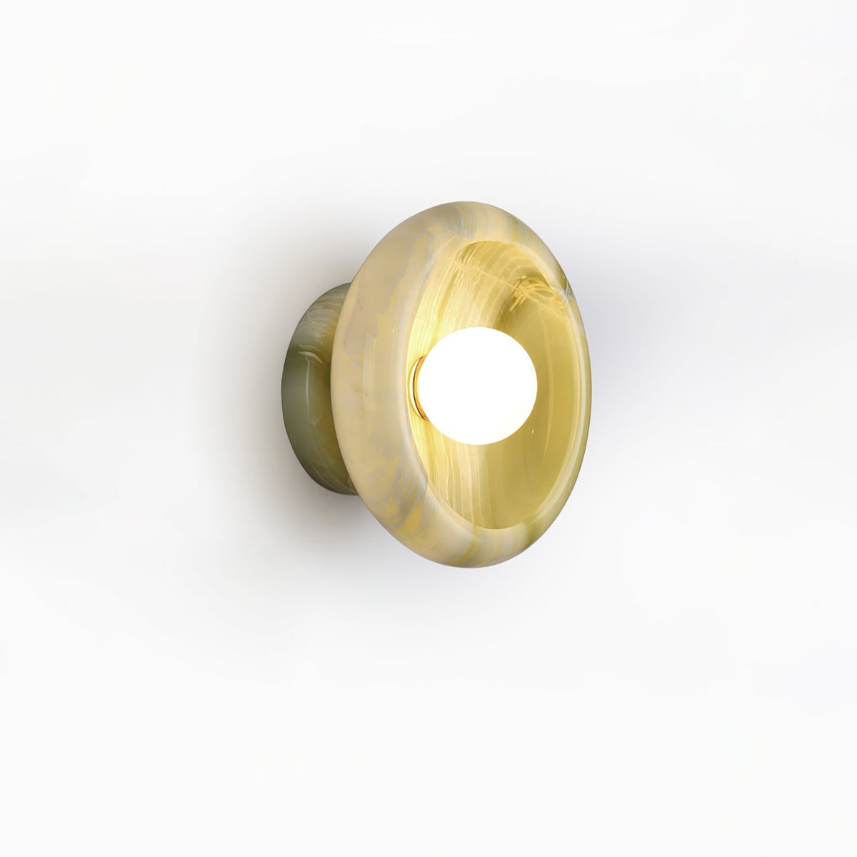Molt aplique de pared de jade natural en mármol estilo nórdico