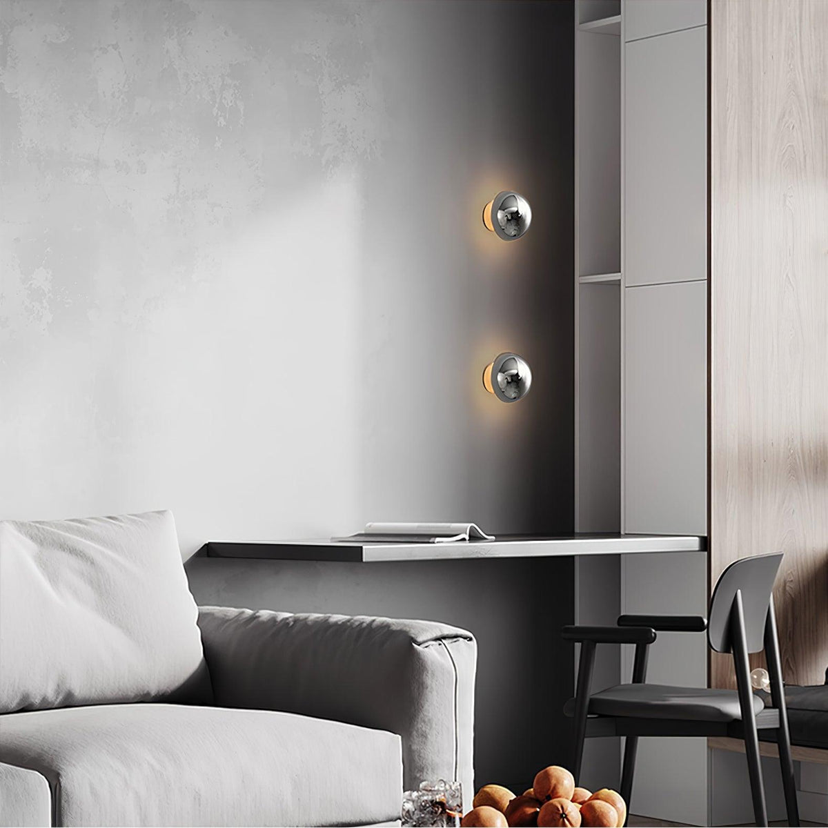 Virixy aplique de pared moderno minimalista esfera