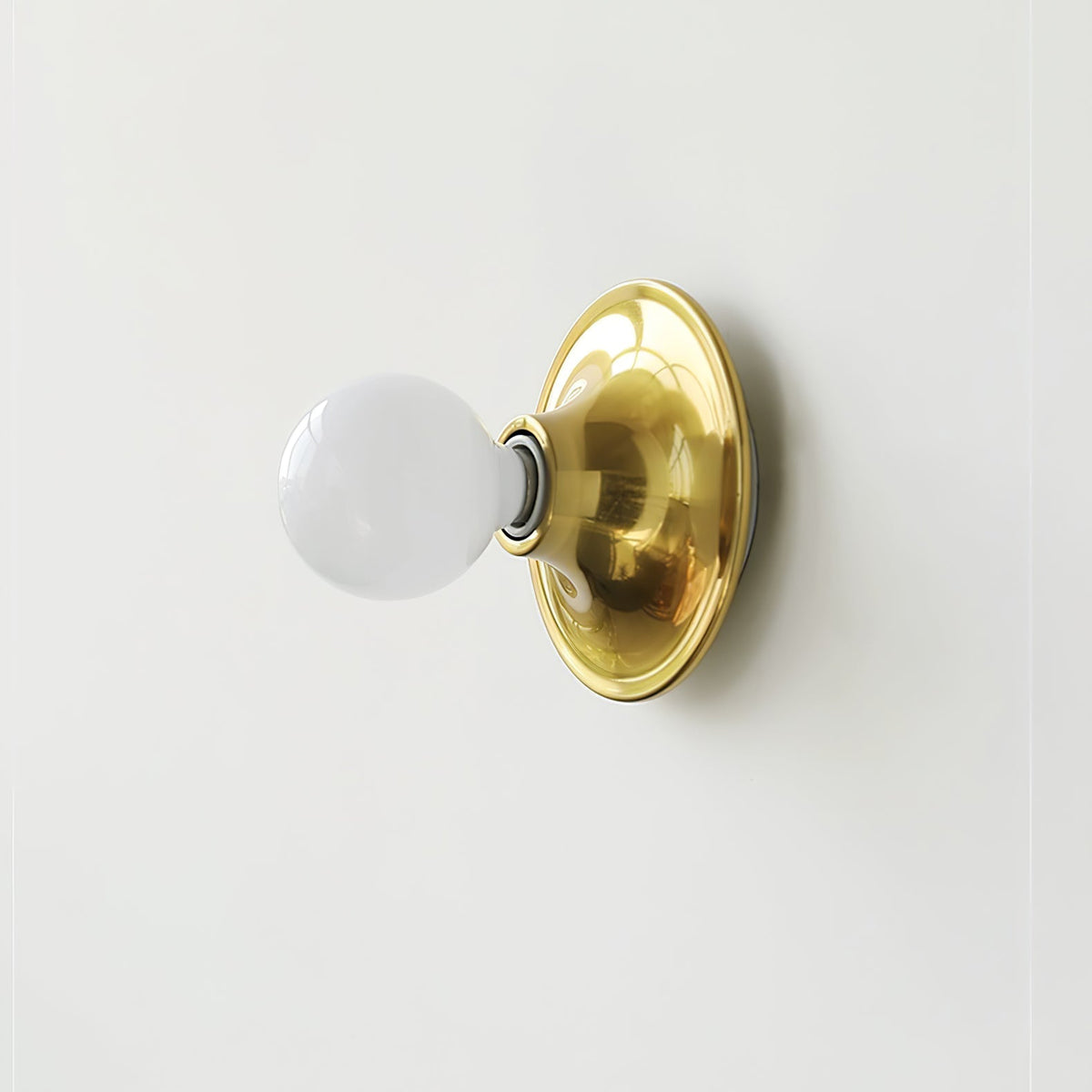Ortheen aplique de pared moderno minimalista de vidrio