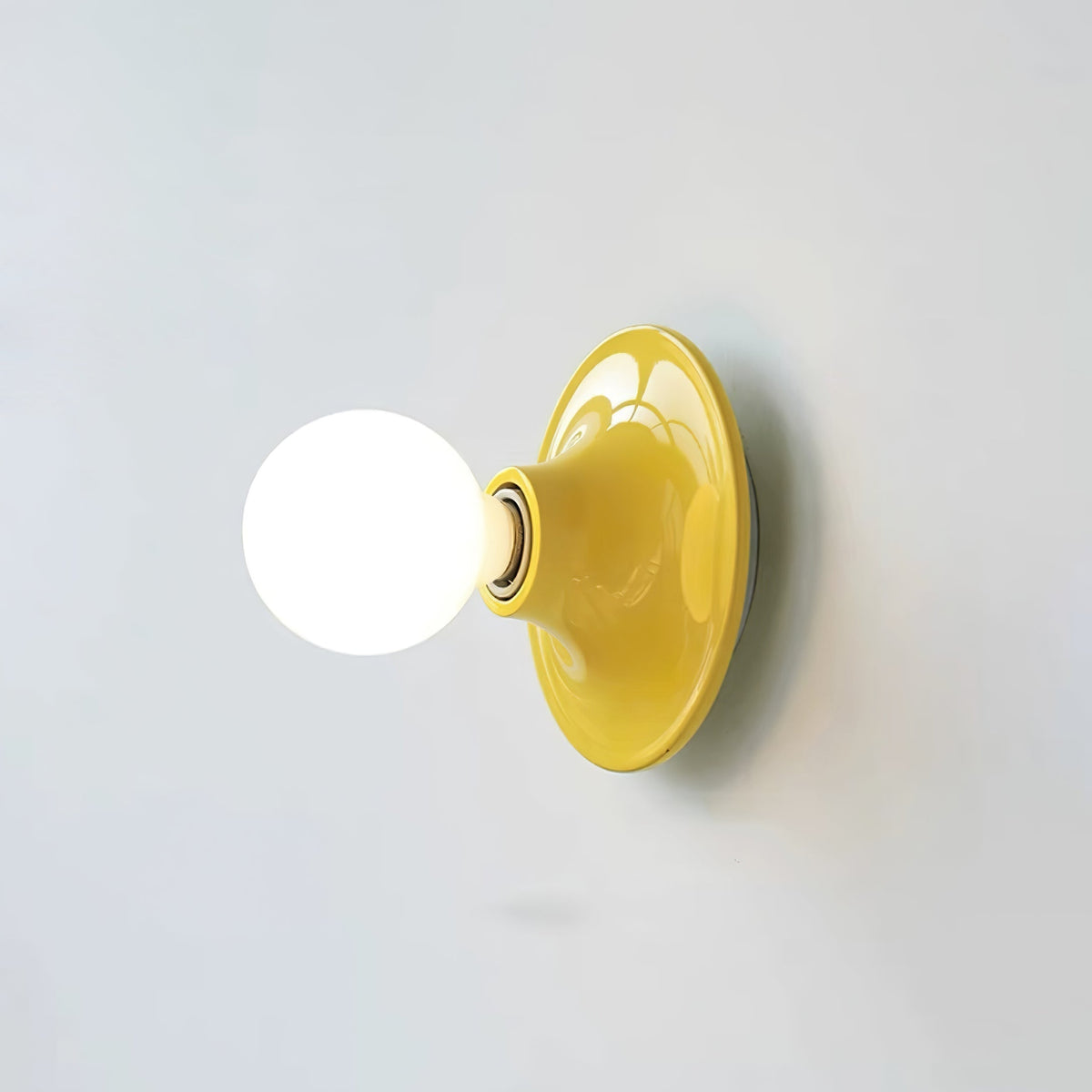 Ortheen aplique de pared moderno minimalista de vidrio