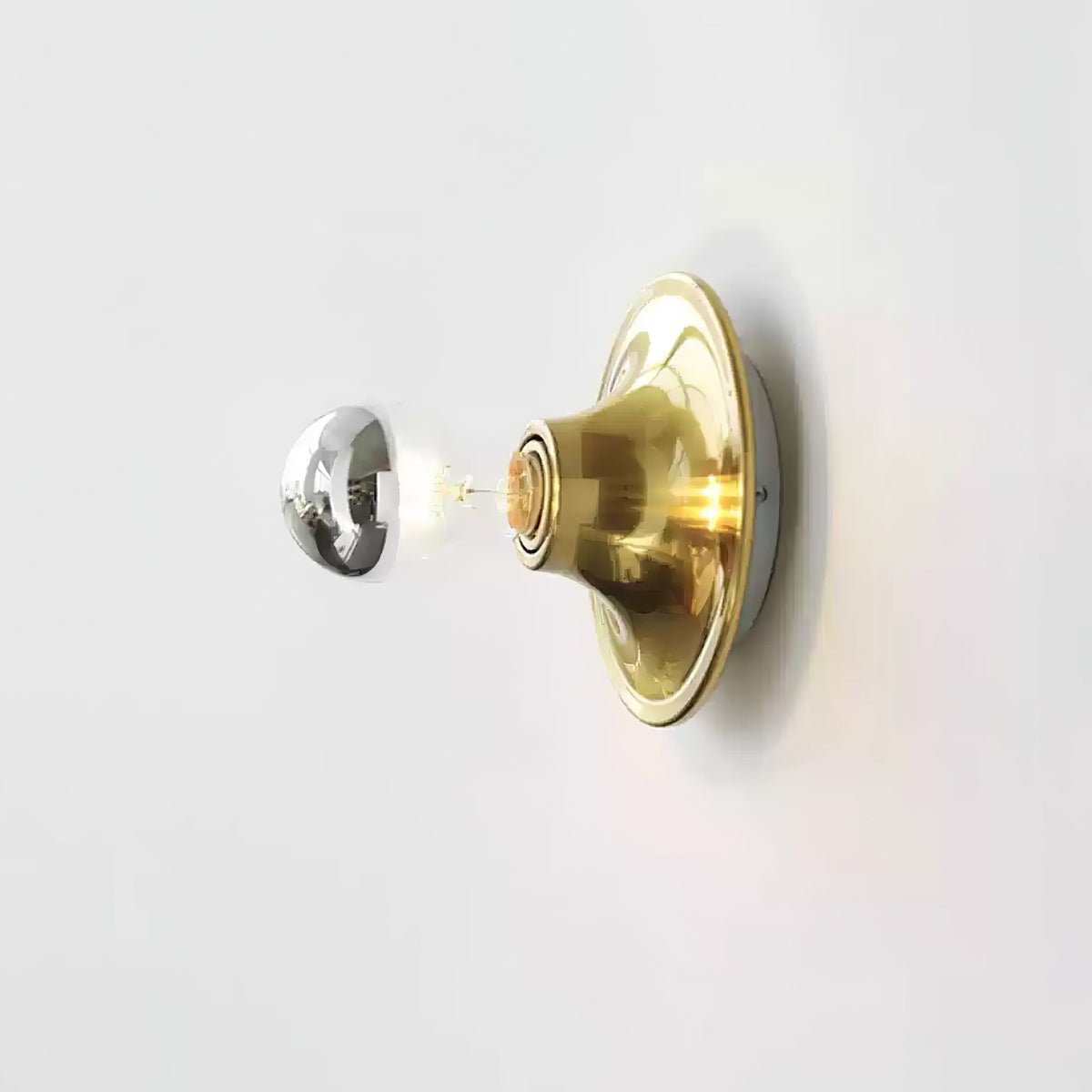 Ortheen aplique de pared moderno minimalista de vidrio
