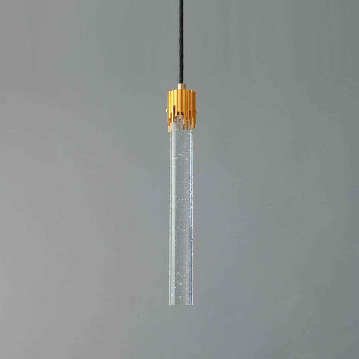 Luxinira lámpara colgante pantalla transparente cristal