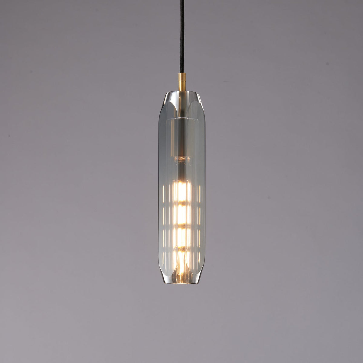 Luxinira lámpara colgante pantalla transparente cristal