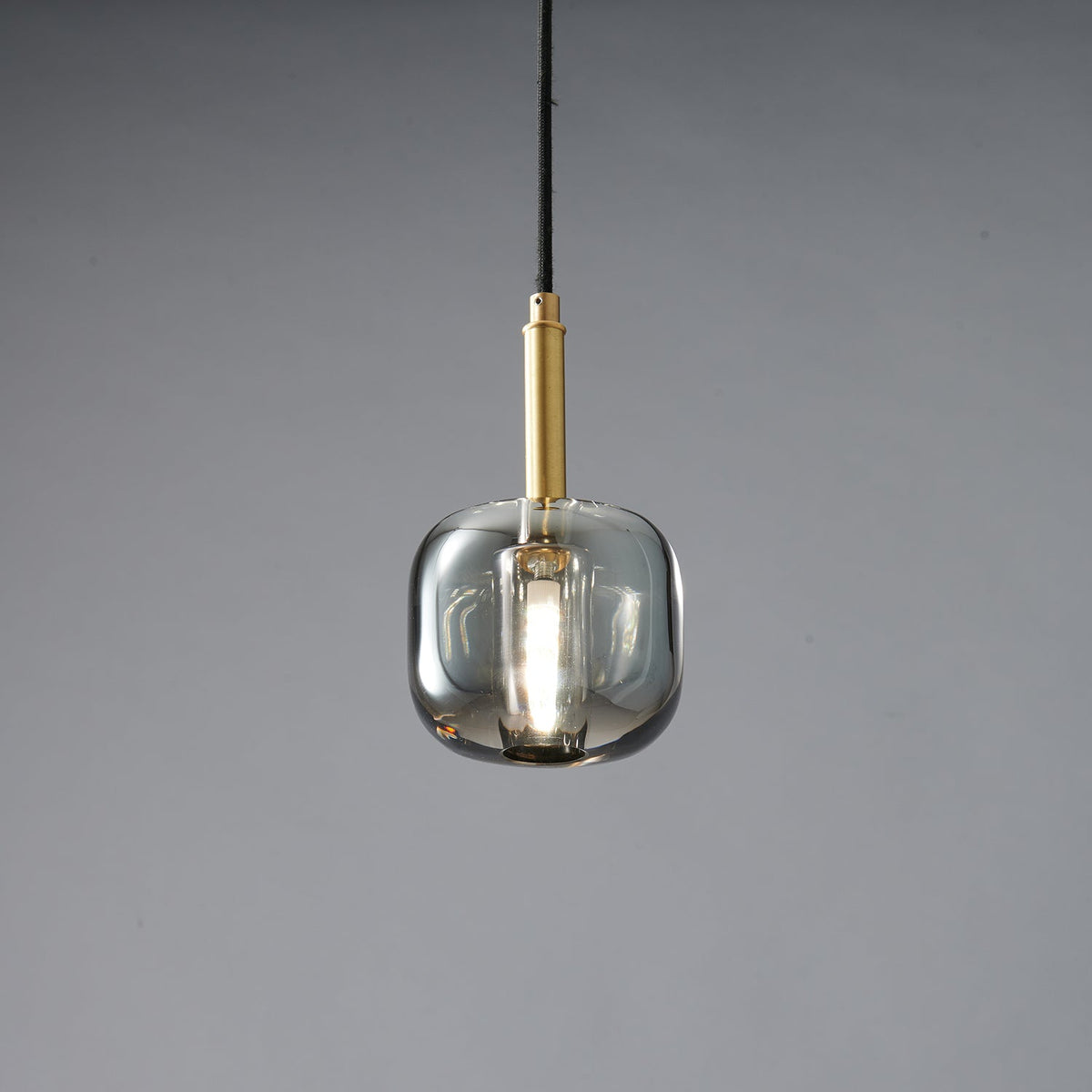 Luxinira lámpara colgante pantalla transparente cristal