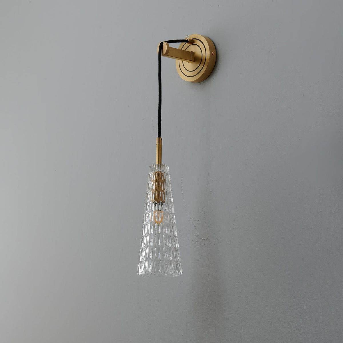 Zodorila aplique de pared moderno minimalista en cristal
