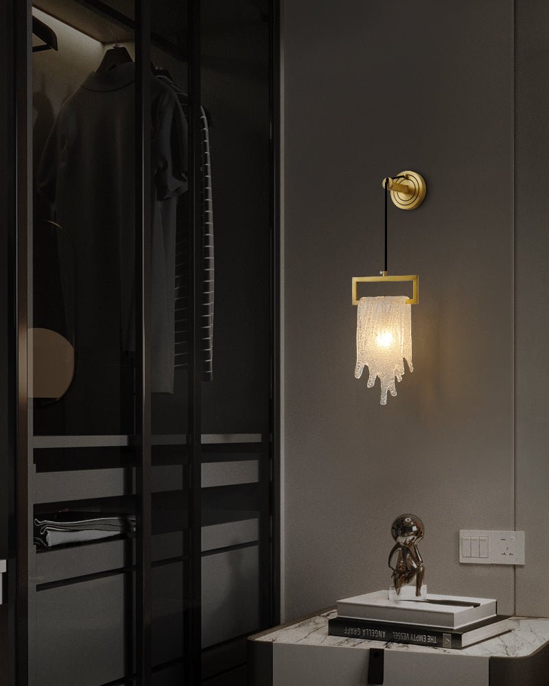 Zodorila aplique de pared moderno minimalista en cristal