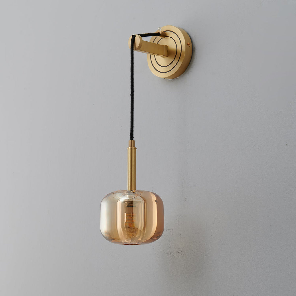 Zodorila aplique de pared moderno minimalista en cristal
