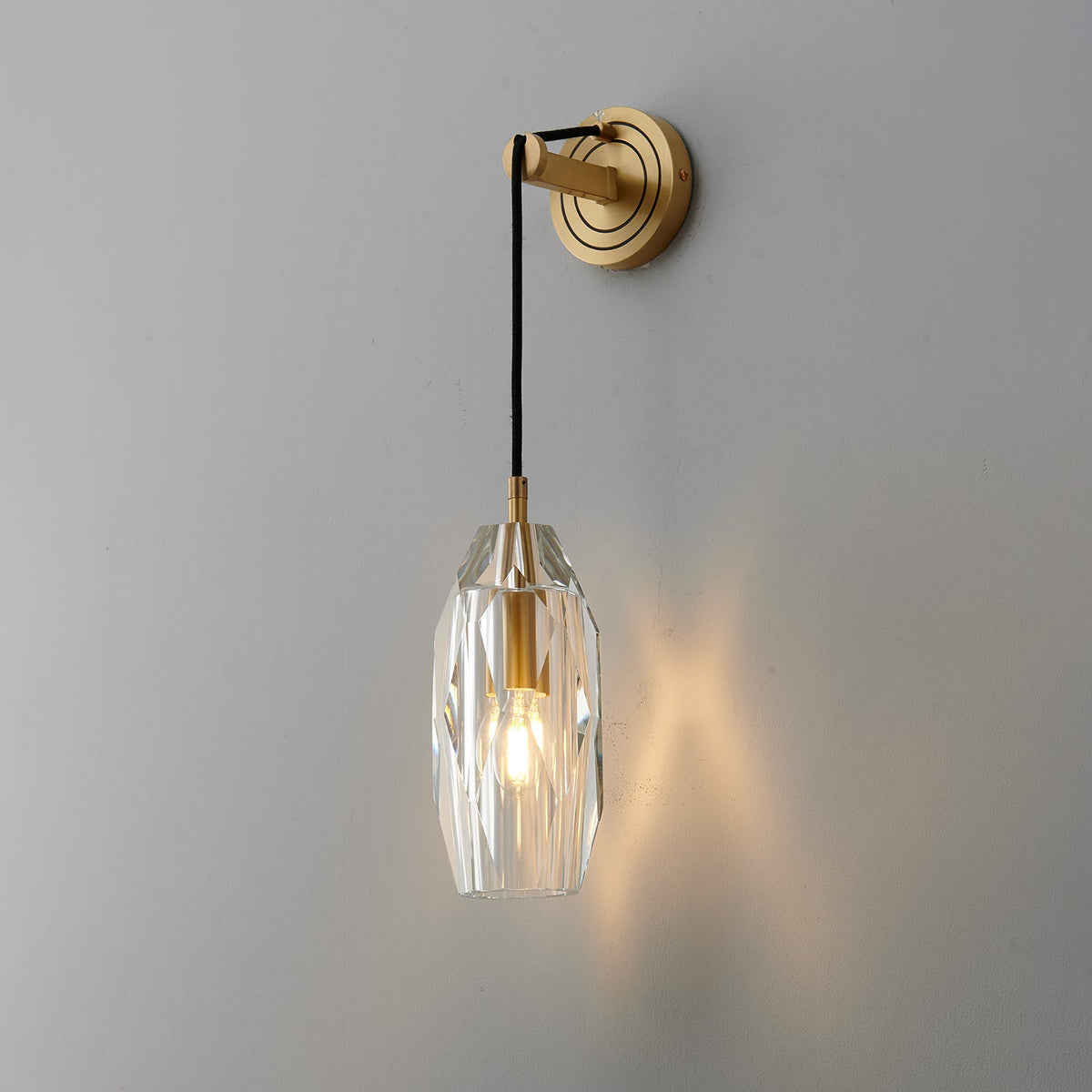Zodorila aplique de pared moderno minimalista en cristal