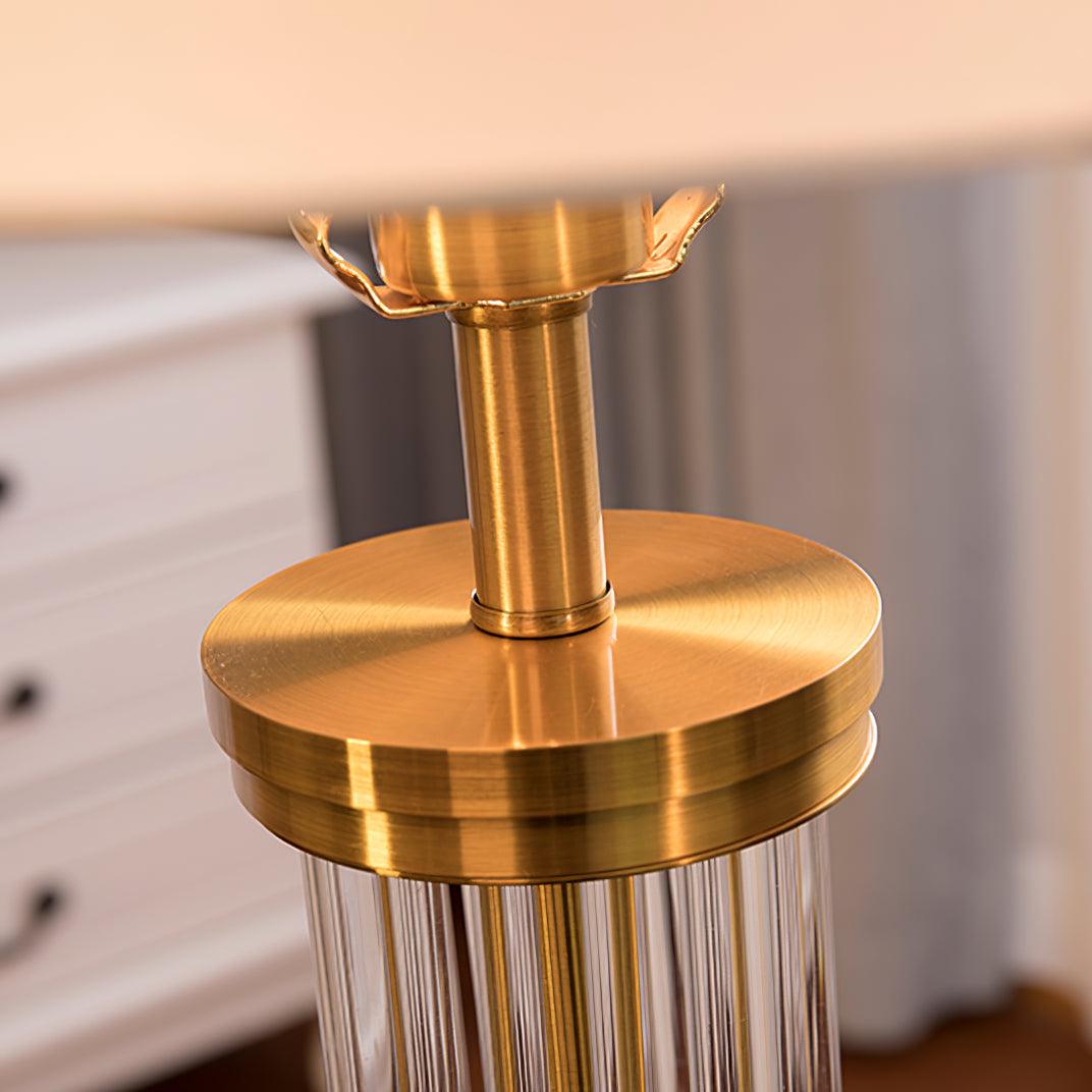 Leloz lámpara de mesa de tejido