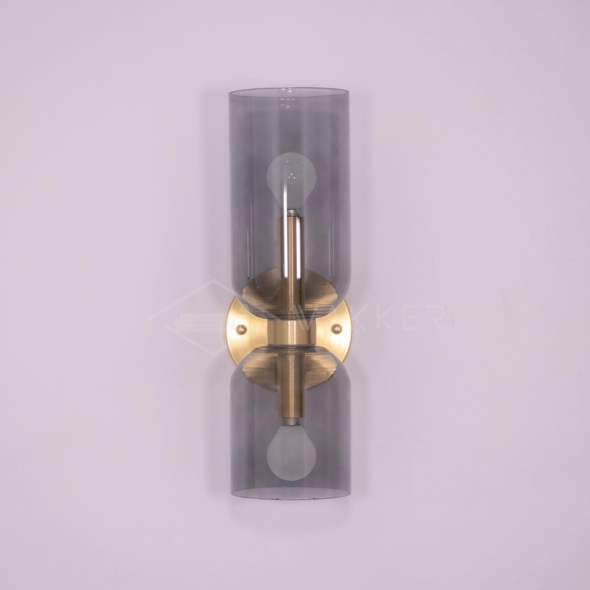 Bryn aplique de pared moderno minimalista de vidrio